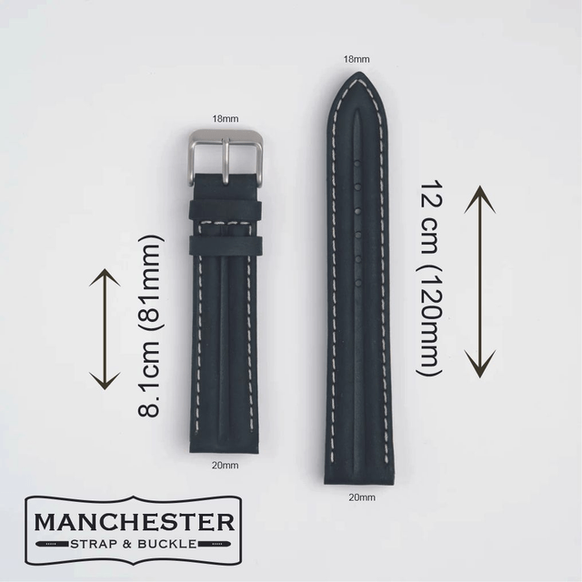 Double Ridge Padded Leather