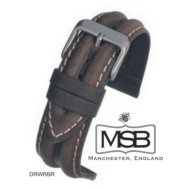 Double Ridge Padded Leather